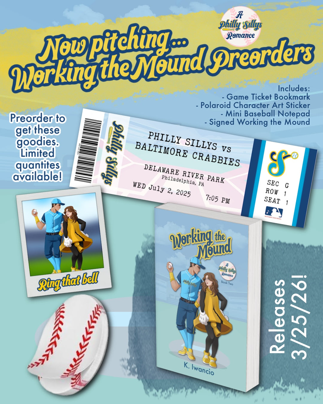 Working the Mound by K. Iwancio