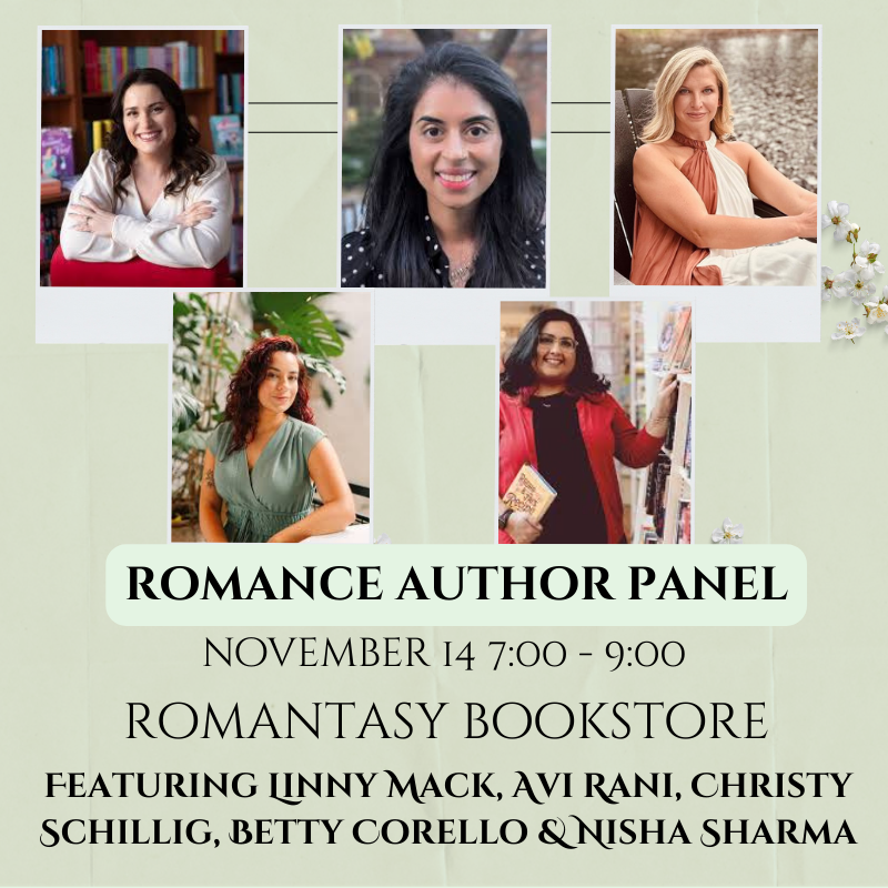 Romance Author Panel: Love Stories & Literary Magic