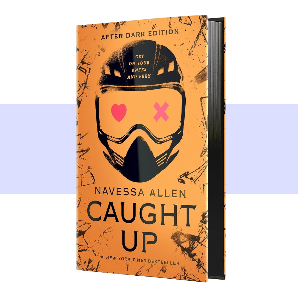 Book cover for Caught Up by Navessa Allen featuring a dark, romantic design with the title prominently displayed and a moody aesthetic that reflects the book's dark romance themes.