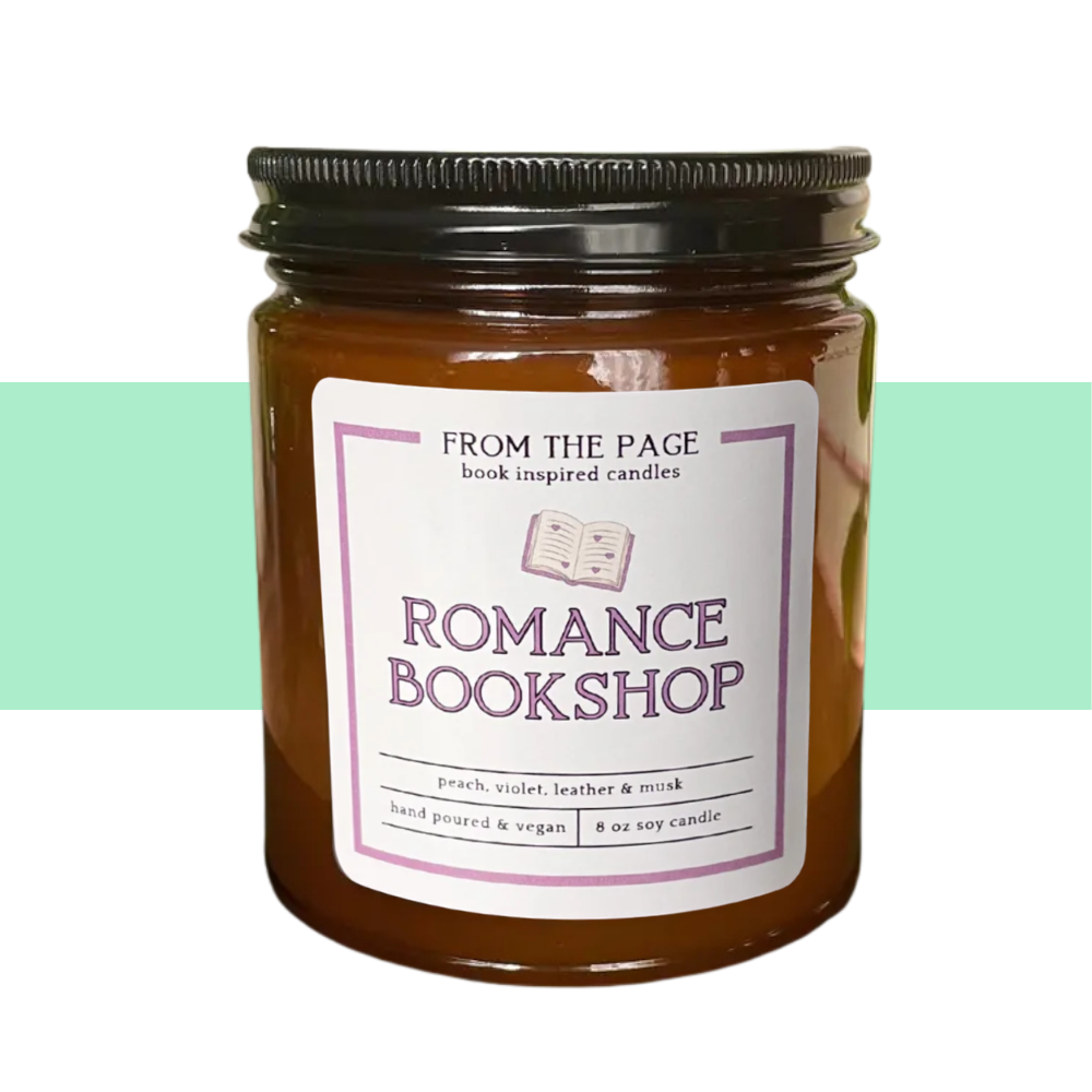 Romance Bookshop Romance Book Candle