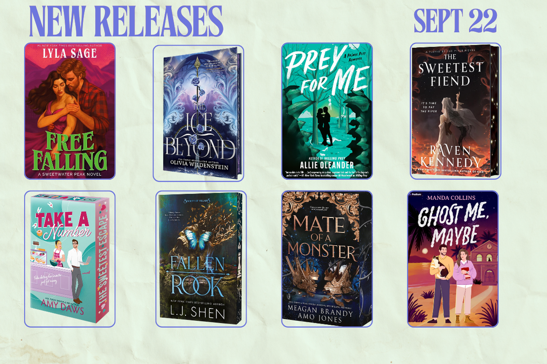 New Romance and Romantasy Book Releases: September 22, 2026
