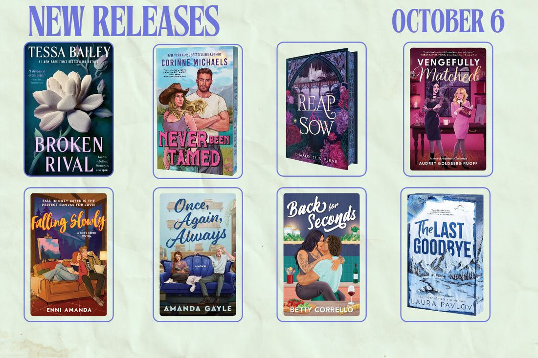 New Romance & Romantasy Book Releases: October 6, 2026