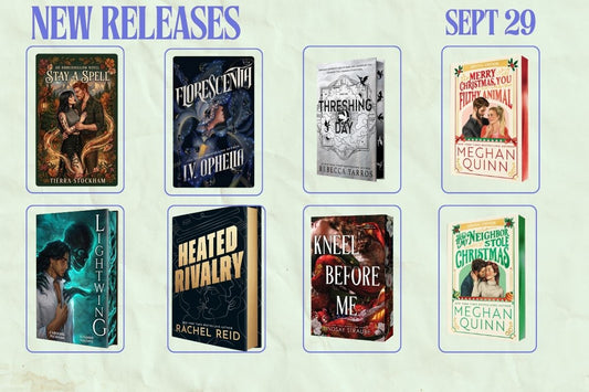 New Romance & Romantasy Book Releases: September 29, 2026