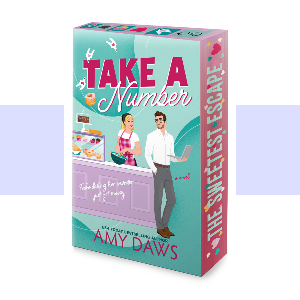 [PRE-ORDER] Take a Number (Limited Edition Sprayed Edges) (Wait With Me #4) by Amy Daws