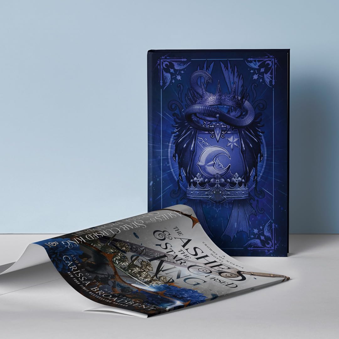 The Ashes & the Star-Cursed King: Book 2 of the Nightborn Duet (Crowns of Nyaxia, 2) by Carissa Broadbent