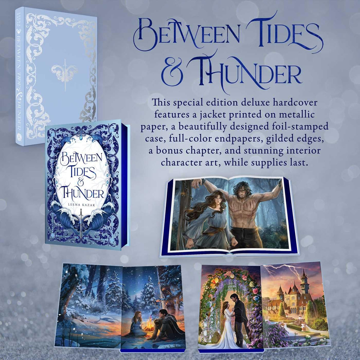 [PRE-ORDER] Between Tides & Thunder: Deluxe Edition by Leena Kazak