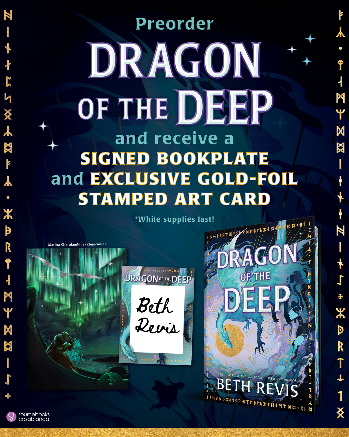 [PRE-ORDER] Dragon of the Deep: Deluxe Edition (The Winterflame Dragon, #1) by Beth Revis