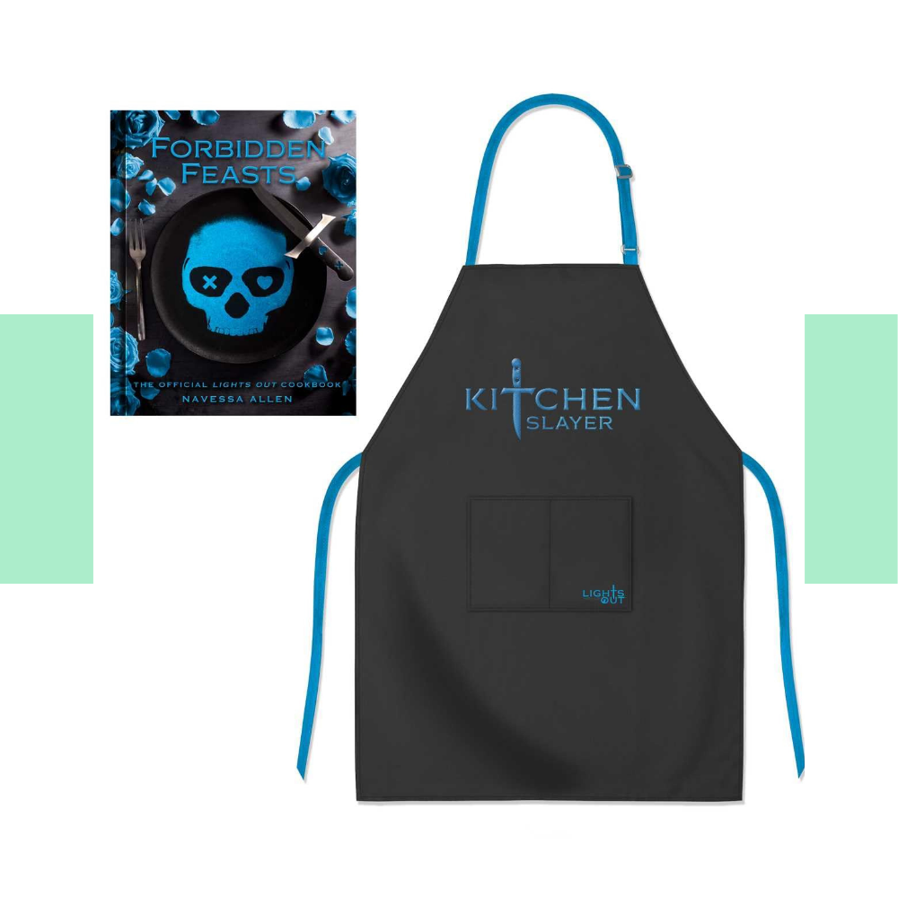 Forbidden Feasts: The Official Lights Out Cookbook and Apron Gift Set: By Navessa Allen