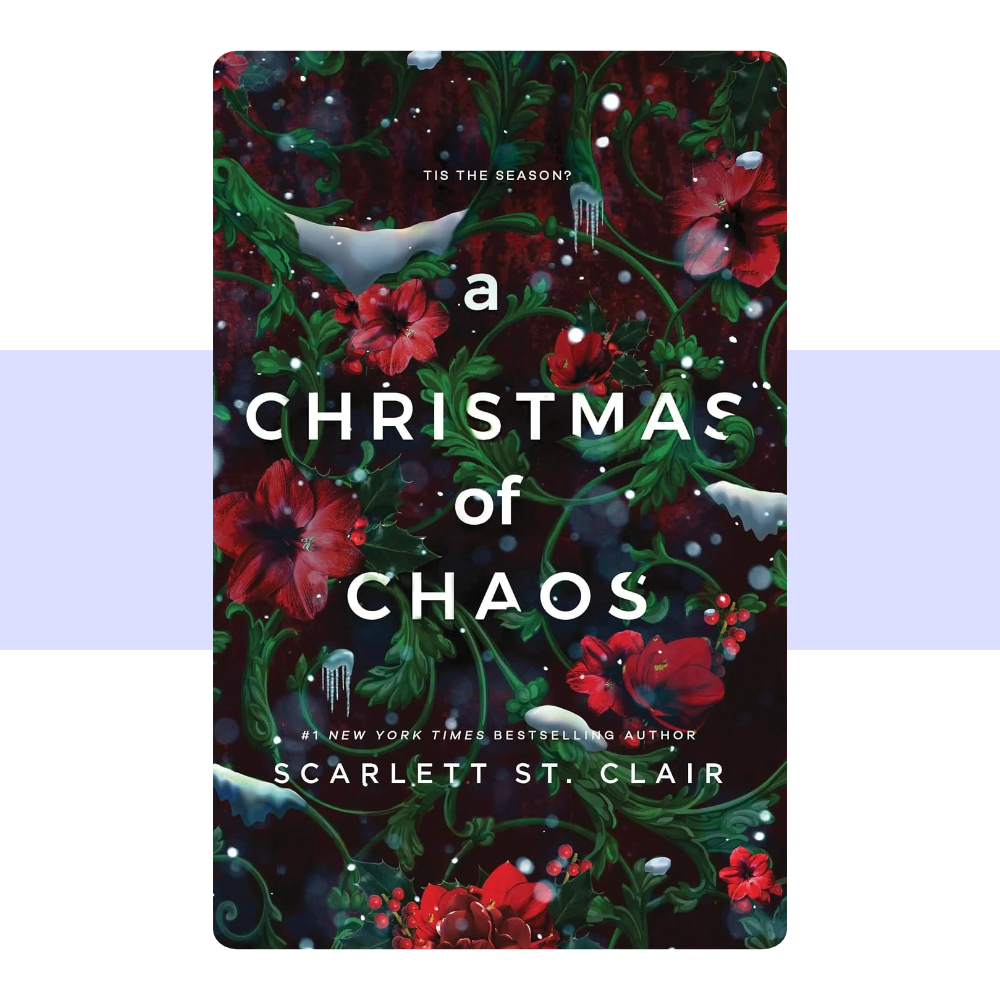 Book cover for A Christmas of Chaos by Scarlett St. Clair.