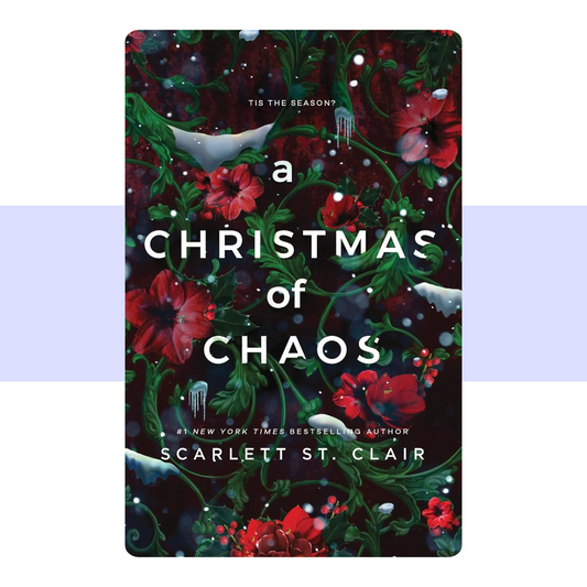 Book cover for A Christmas of Chaos by Scarlett St. Clair.