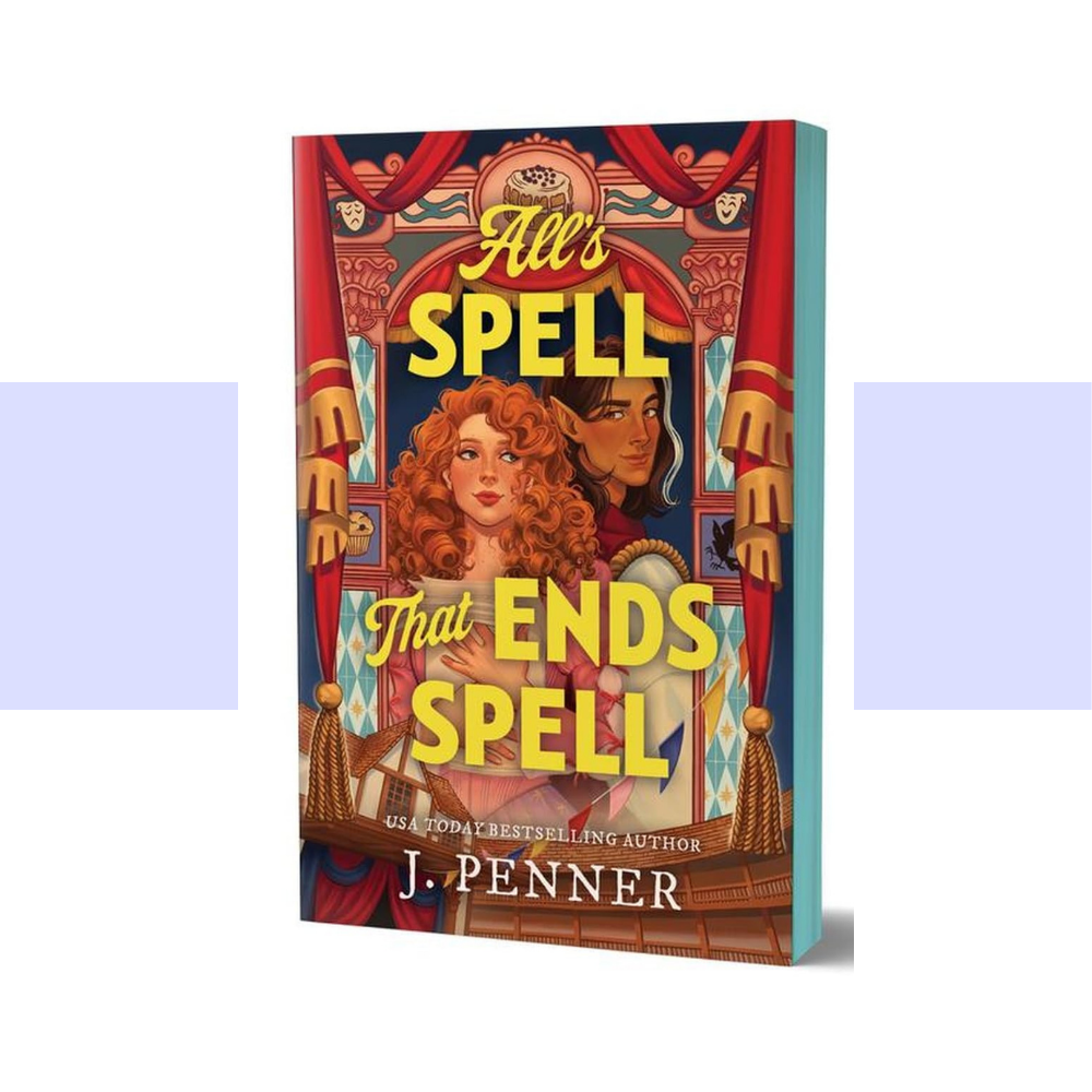 book cover art for alls spell that ends spell by j. penner 