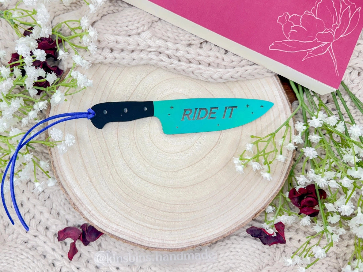 Ride It Knife Bookmark