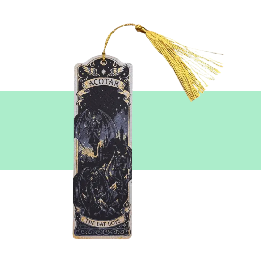Bat Boys ACOTAR-Inspired 3D Bookmark