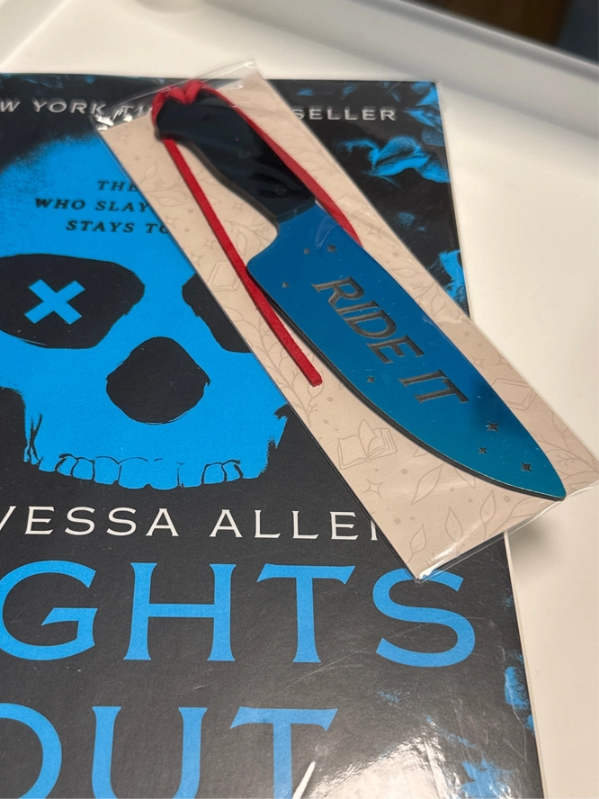 Ride It Knife Bookmark