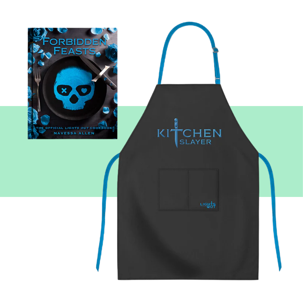 Forbidden Feasts: The Official Lights Out Cookbook and Apron Gift Set: By Navessa Allen