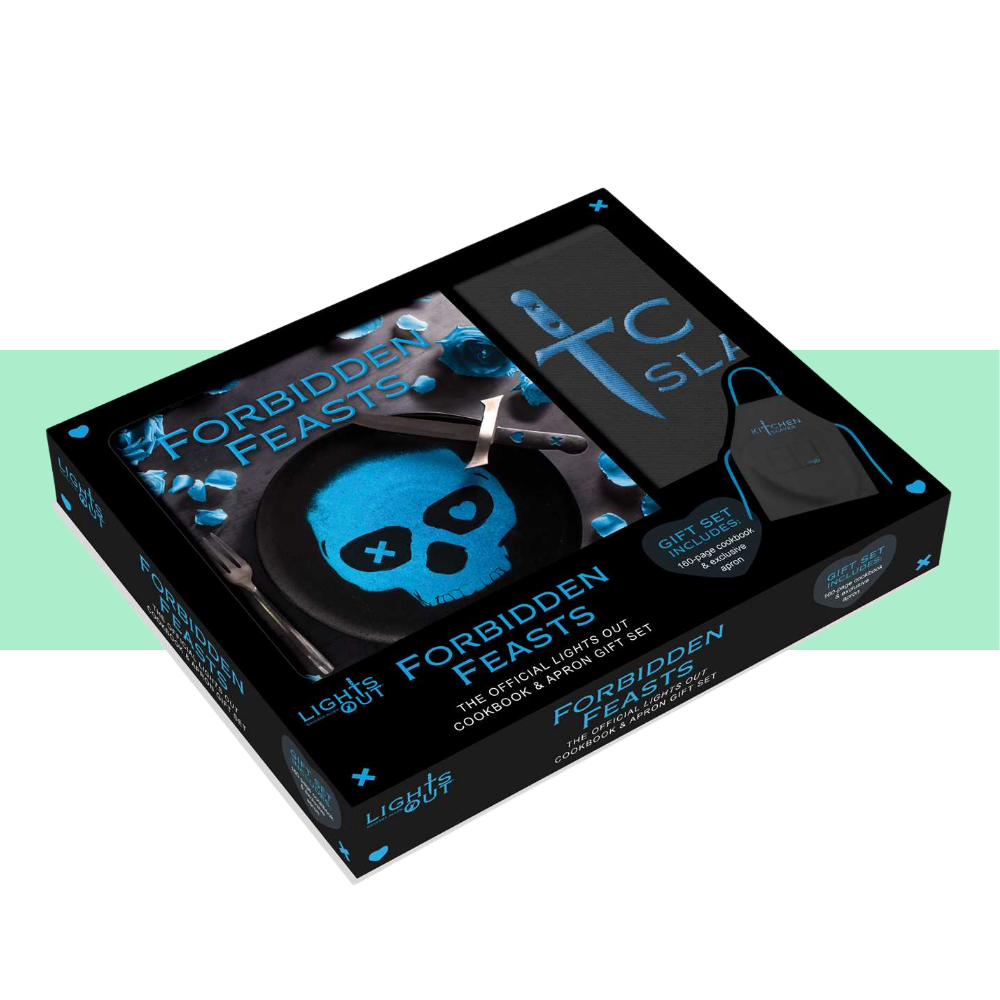 Forbidden Feasts: The Official Lights Out Cookbook and Apron Gift Set: By Navessa Allen
