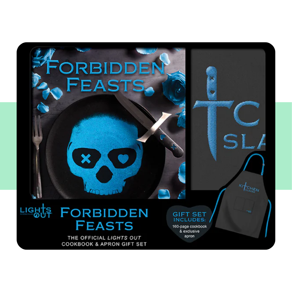 Forbidden Feasts: The Official Lights Out Cookbook and Apron Gift Set: By Navessa Allen