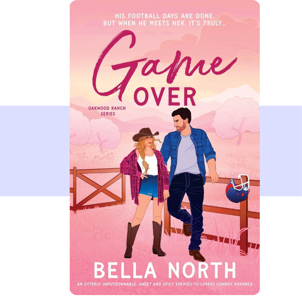 book cover of game over by bella north 