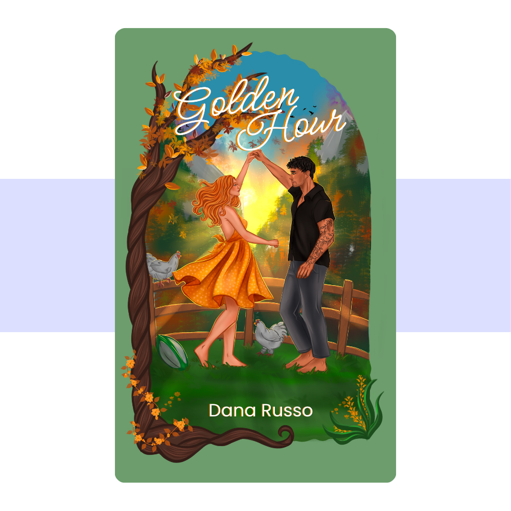 book cover golden hour by dana russo