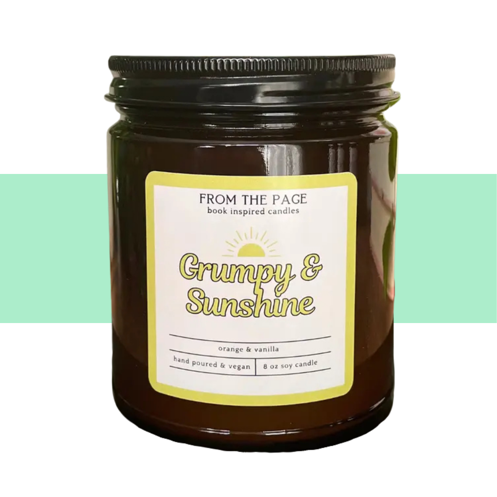 Grumpy & Sunshine Romance Book Candle