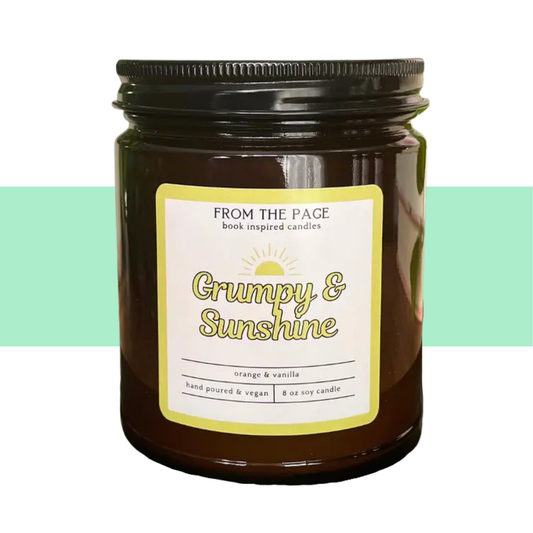 Grumpy & Sunshine Romance Book Candle