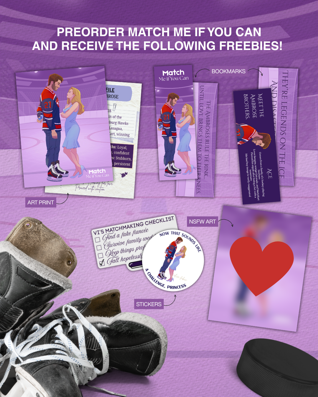 [PREORDER] Match Me if You Can (Blue Line Matchmaking Book 1) by Elise Faber [INDIE EXCLSUVE EXTRAS]