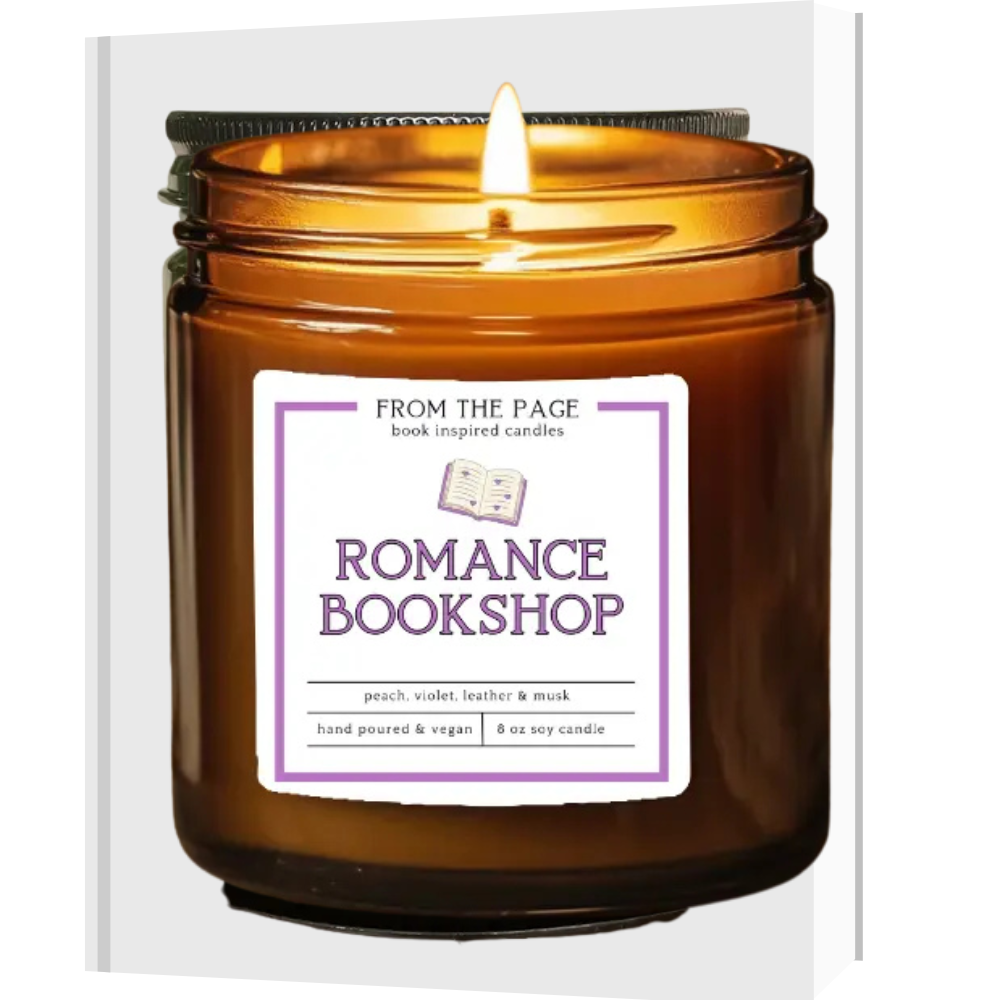 Romance Bookshop Romance Book Candle