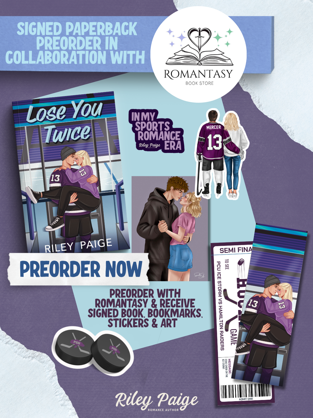 [PRE-ORDER] Lose You Twice (PCU Ice Storm 2 ) by Riley Paige