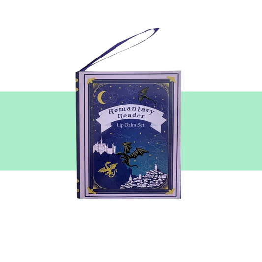 romantasy reader set of three lip balm set 