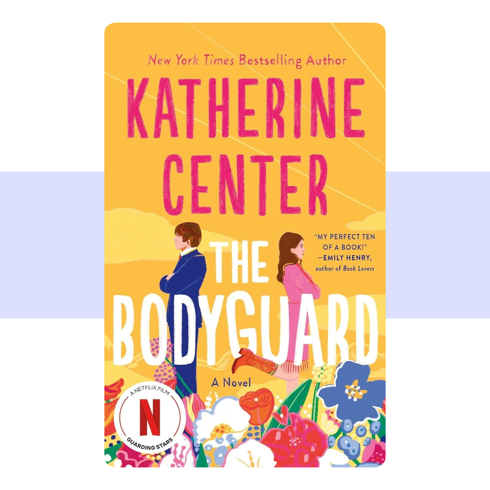 cover art for the bodyguard by katherine center 