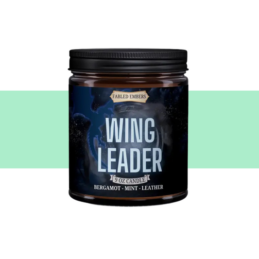 Wing Leader Romantasy 9oz Book Lovers Candle