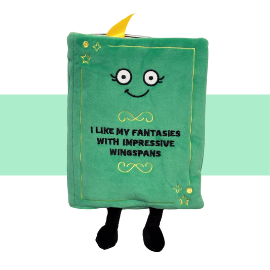 "I Like My Fantasies with Impressive Wingspans Green" Punchkin